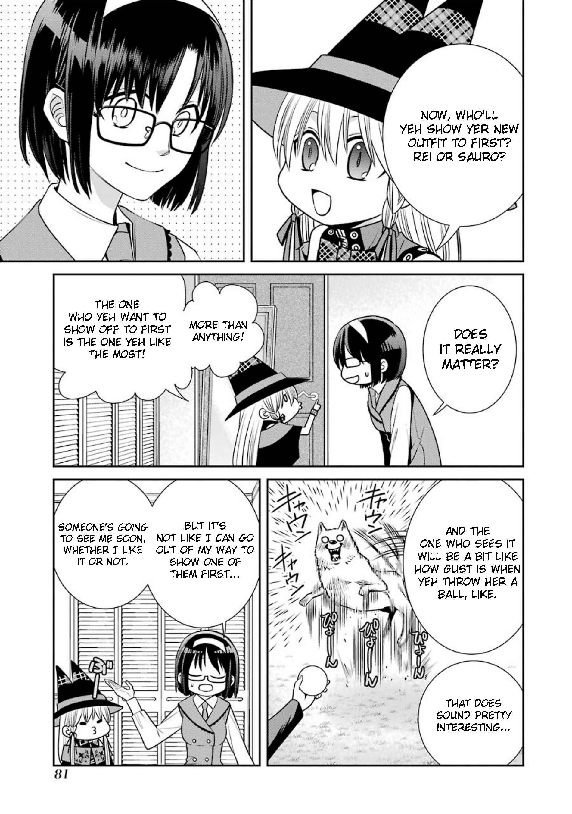 Page 4 Chapter 70 Majo no Geboku to Maou no Tsuno