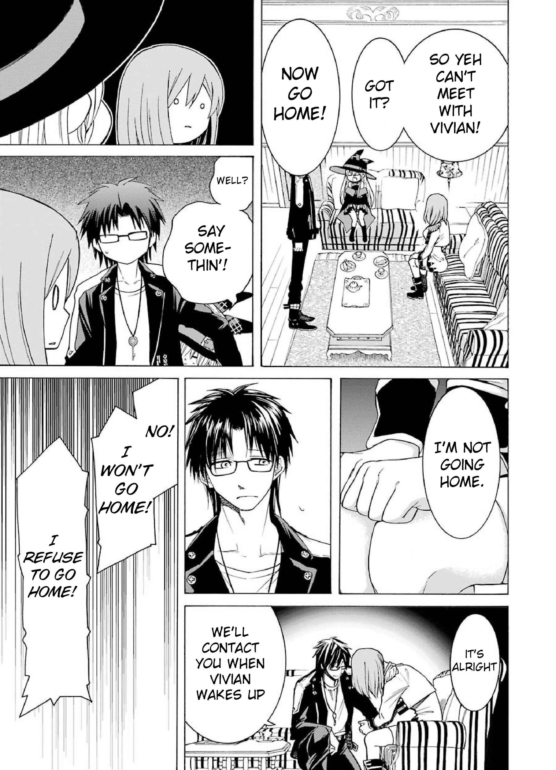 Page 19 Chapter 2 Majo no Geboku to Maou no Tsuno