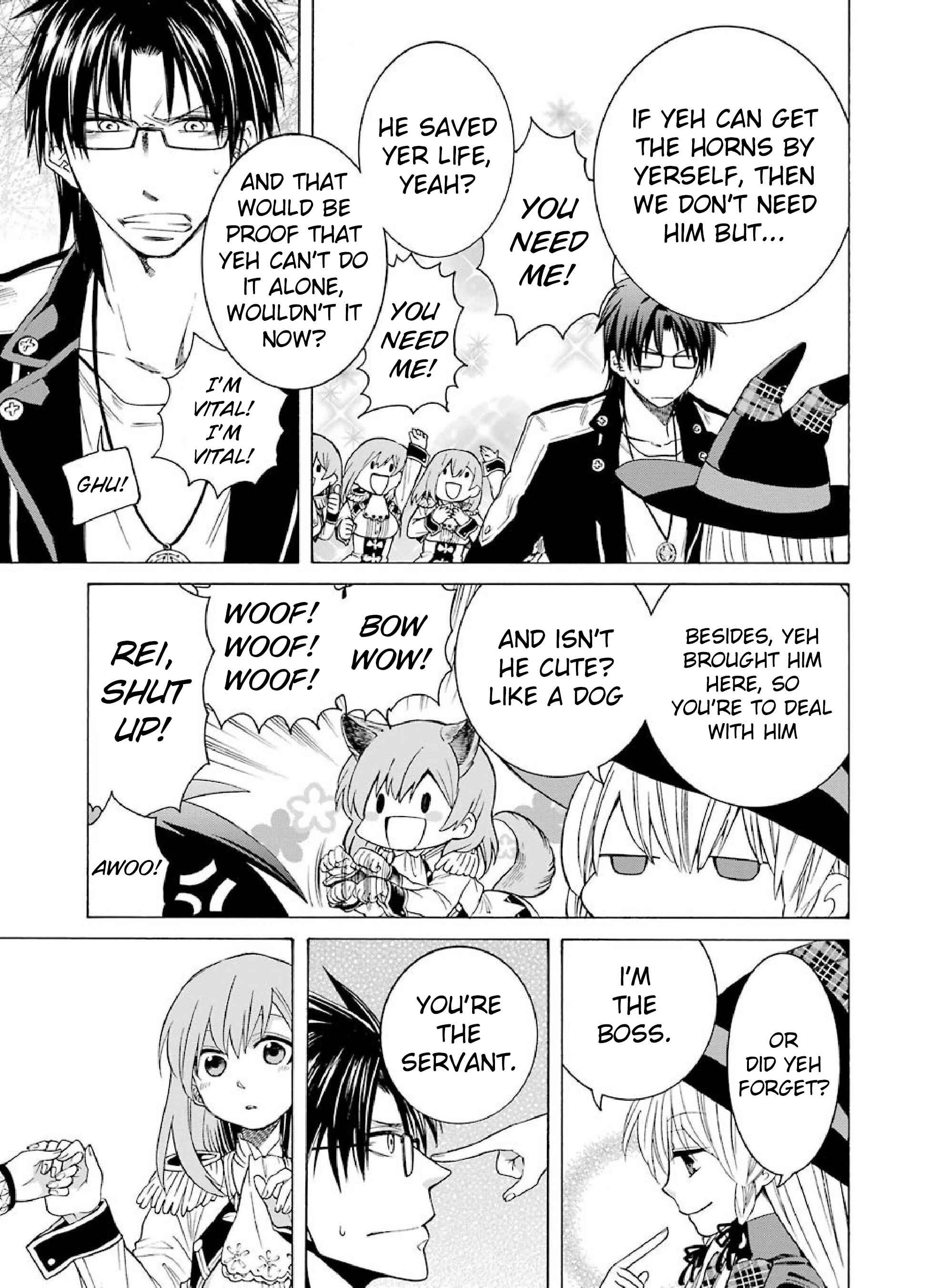 Page 21 Chapter 2 Majo no Geboku to Maou no Tsuno