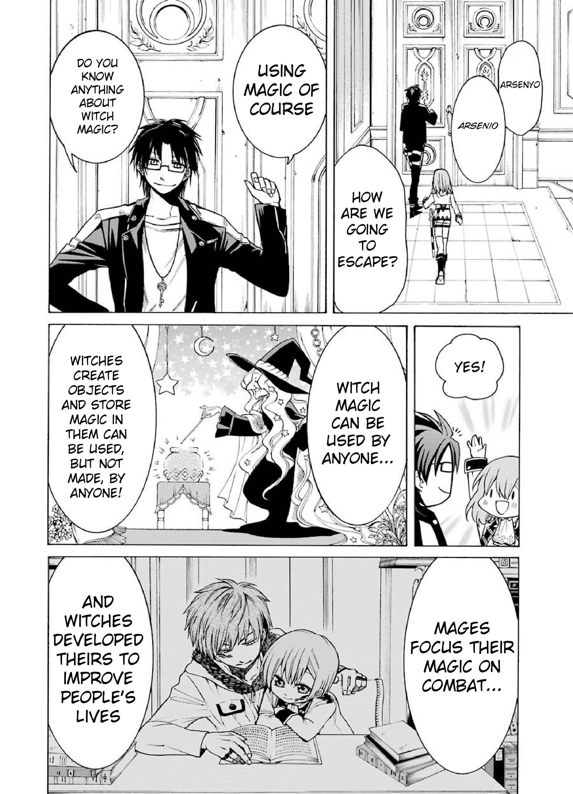 Page 4 Chapter 2 Majo no Geboku to Maou no Tsuno