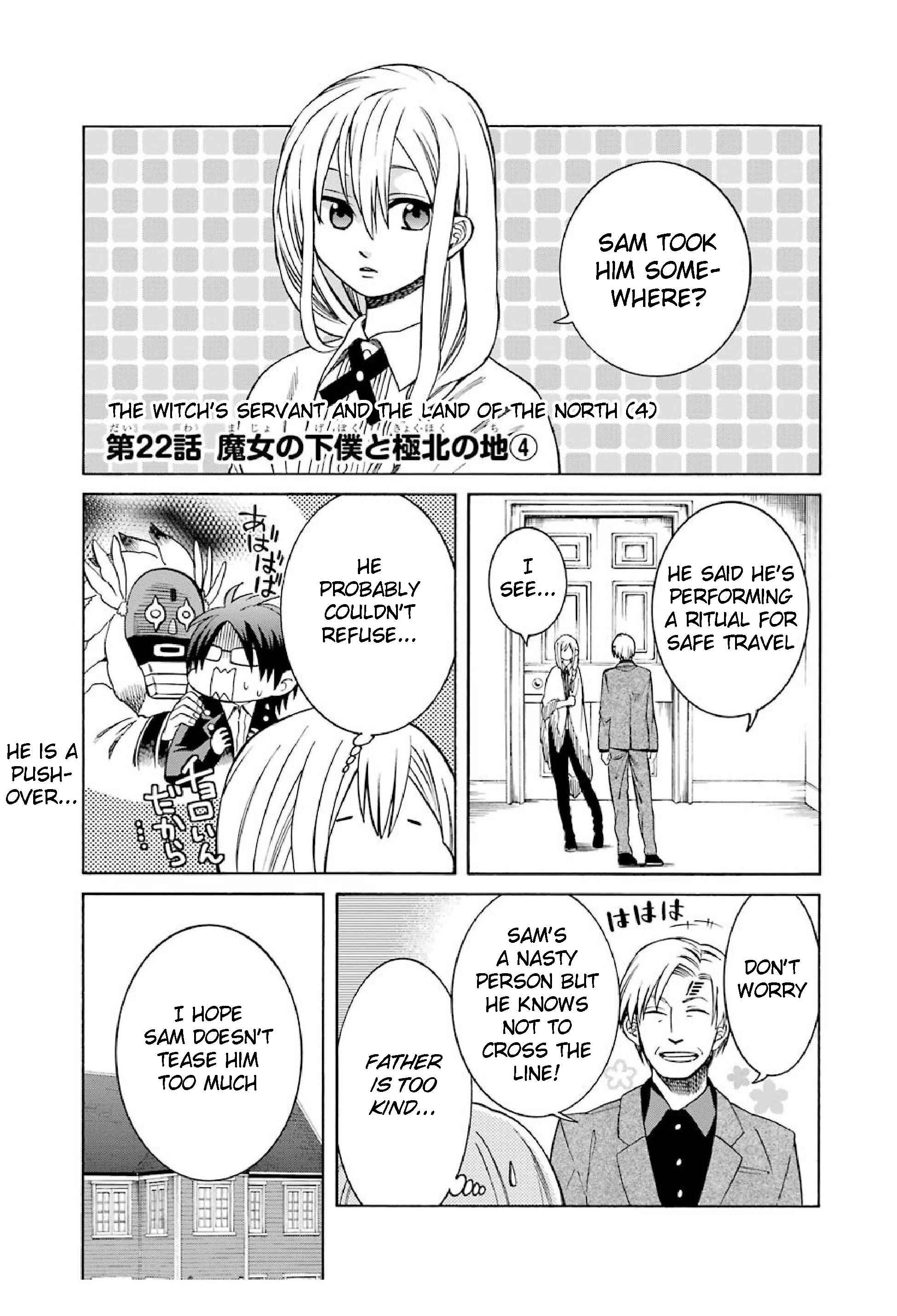 Page 1 Chapter 22 Majo no Geboku to Maou no Tsuno