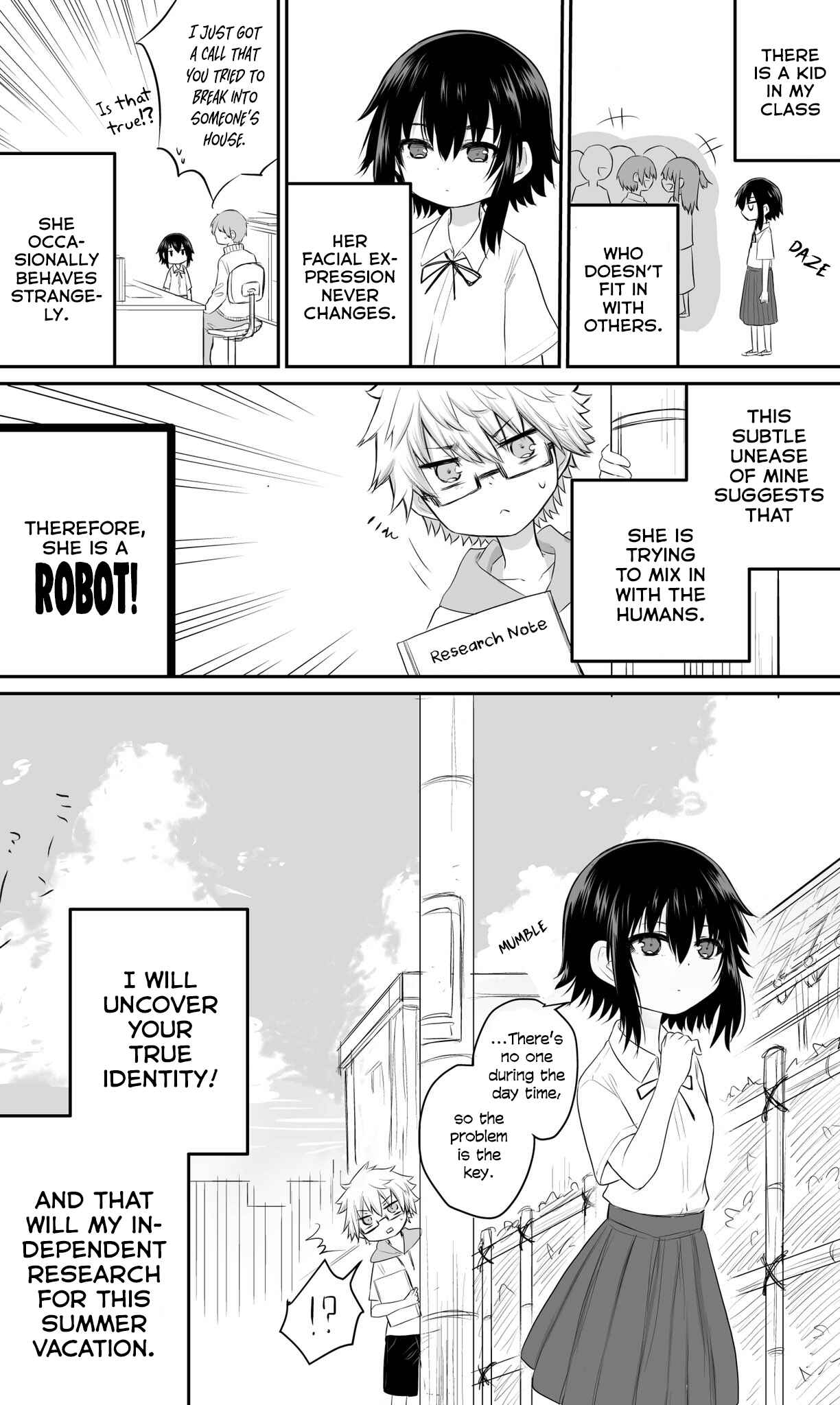 Page 1 Chapter Unknown_b915 The Story About Observing a Girl