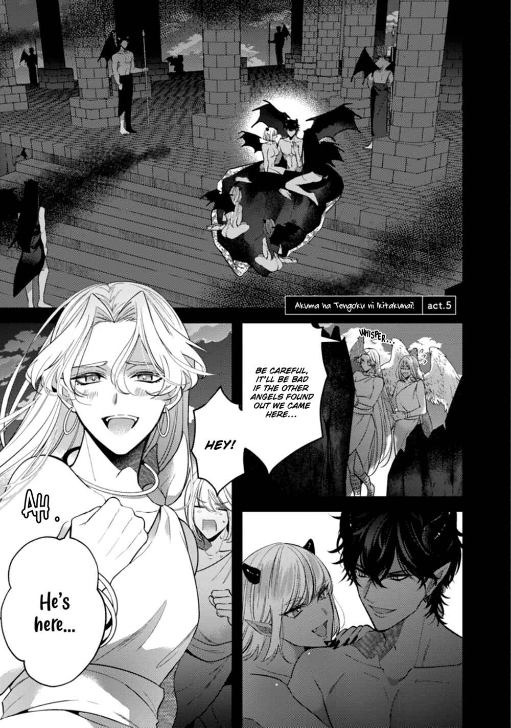 Page 4 Chapter 5 Akuma ha Tengoku ni Ikitakunai!