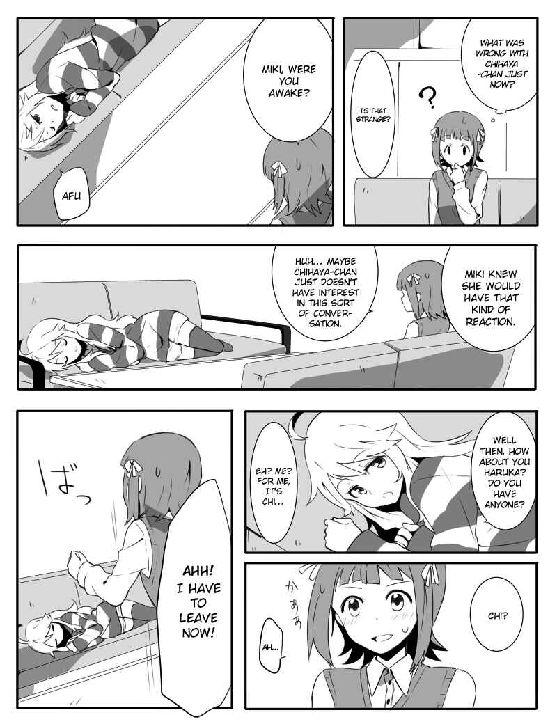Page 3 Chapter 2 THE iDOLM@STER - A HaruChiha Manga (Doujinshi)