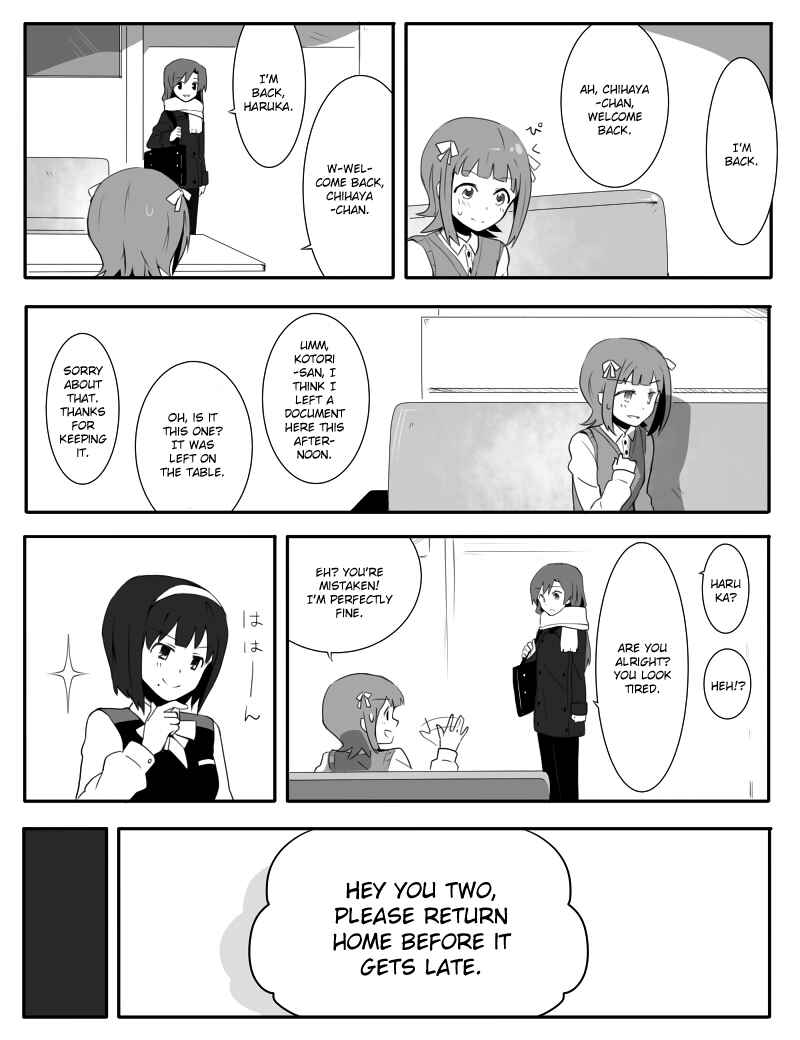 Page 6 Chapter 2 THE iDOLM@STER - A HaruChiha Manga (Doujinshi)