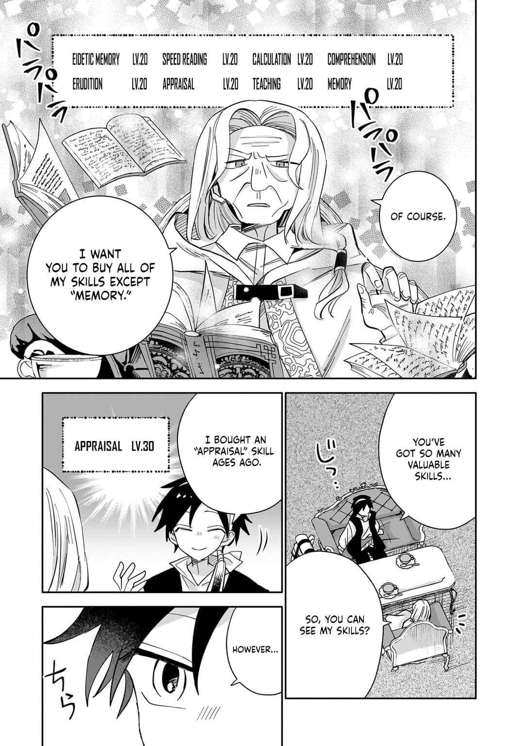 Page 6 Chapter 2 Iranai Skill wo Kaitorimasu