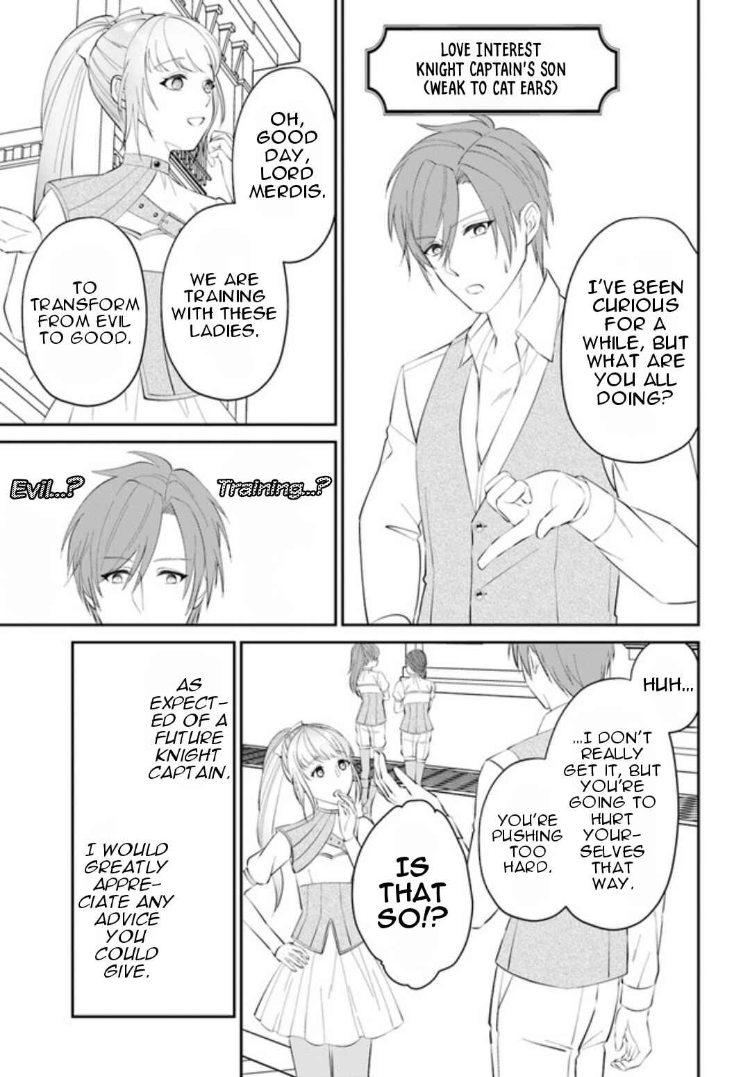 Page 4 Chapter 3 Watashi no Ue ni Ukabu Akuyaki Reijou (Hametsu suru) tte Nandeshou ka?