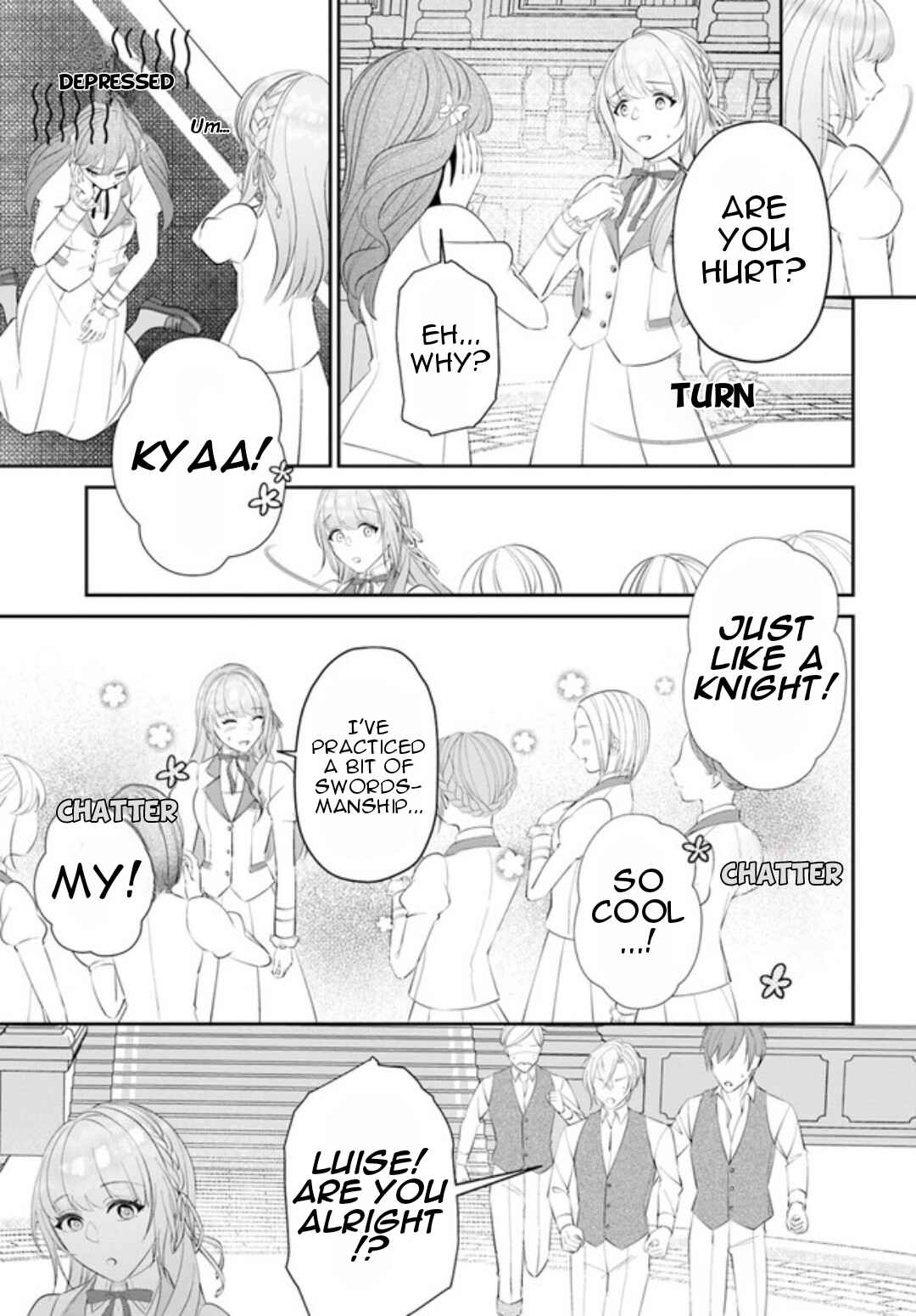 Page 14 Chapter 2.2 Watashi no Ue ni Ukabu Akuyaki Reijou (Hametsu suru) tte Nandeshou ka?
