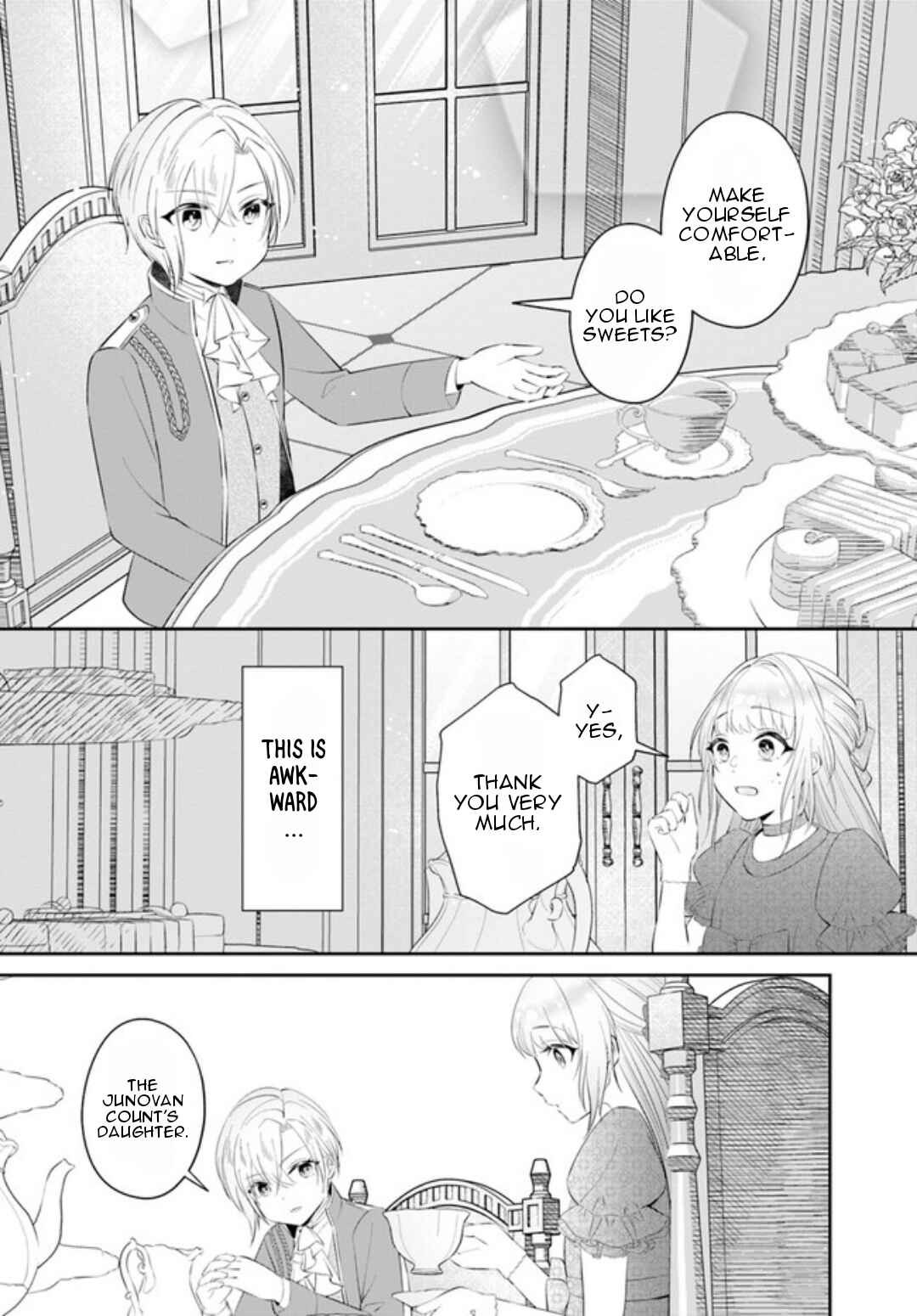 Page 5 Chapter 1.2 Watashi no Ue ni Ukabu Akuyaki Reijou (Hametsu suru) tte Nandeshou ka?