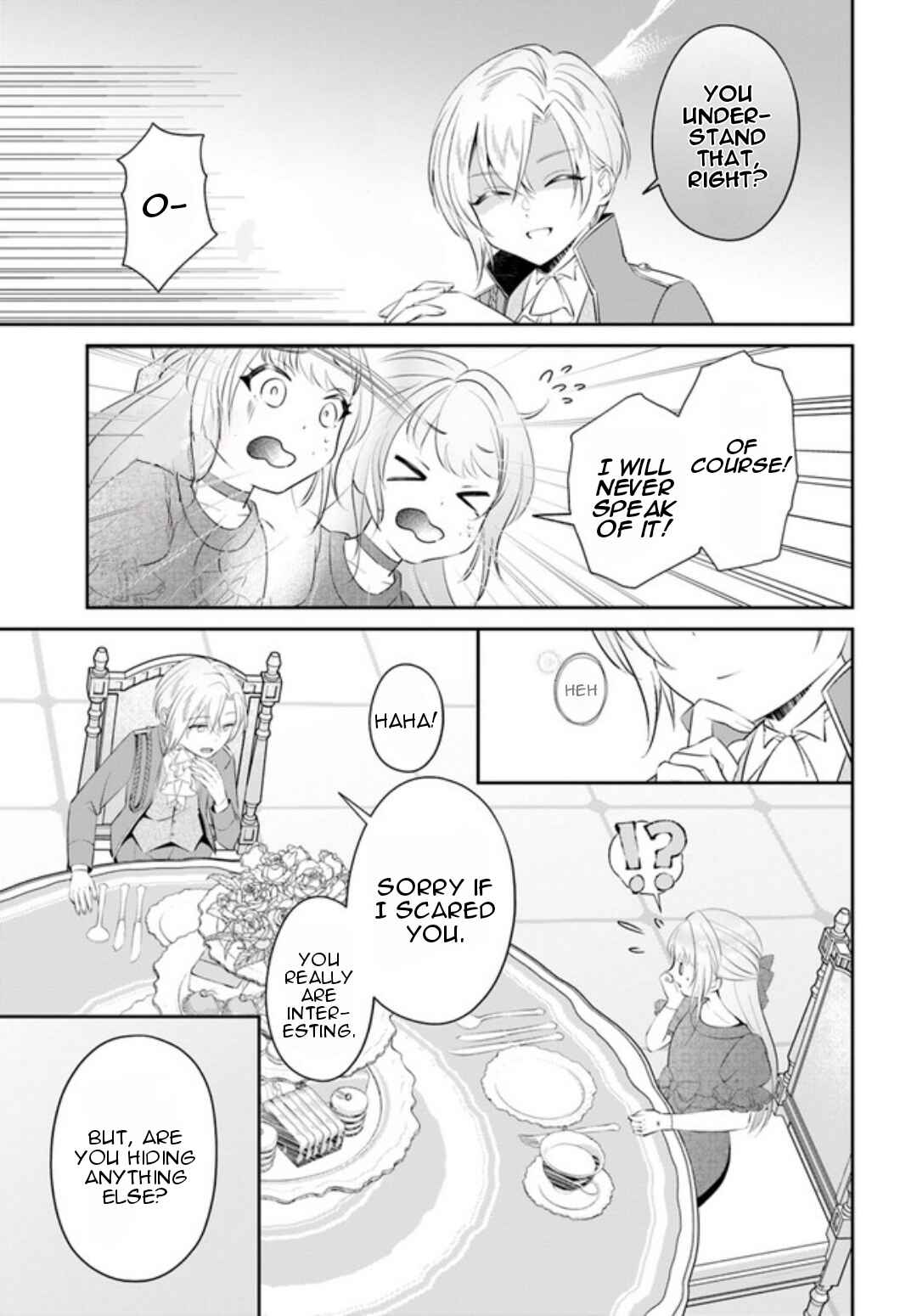 Page 8 Chapter 1.2 Watashi no Ue ni Ukabu Akuyaki Reijou (Hametsu suru) tte Nandeshou ka?