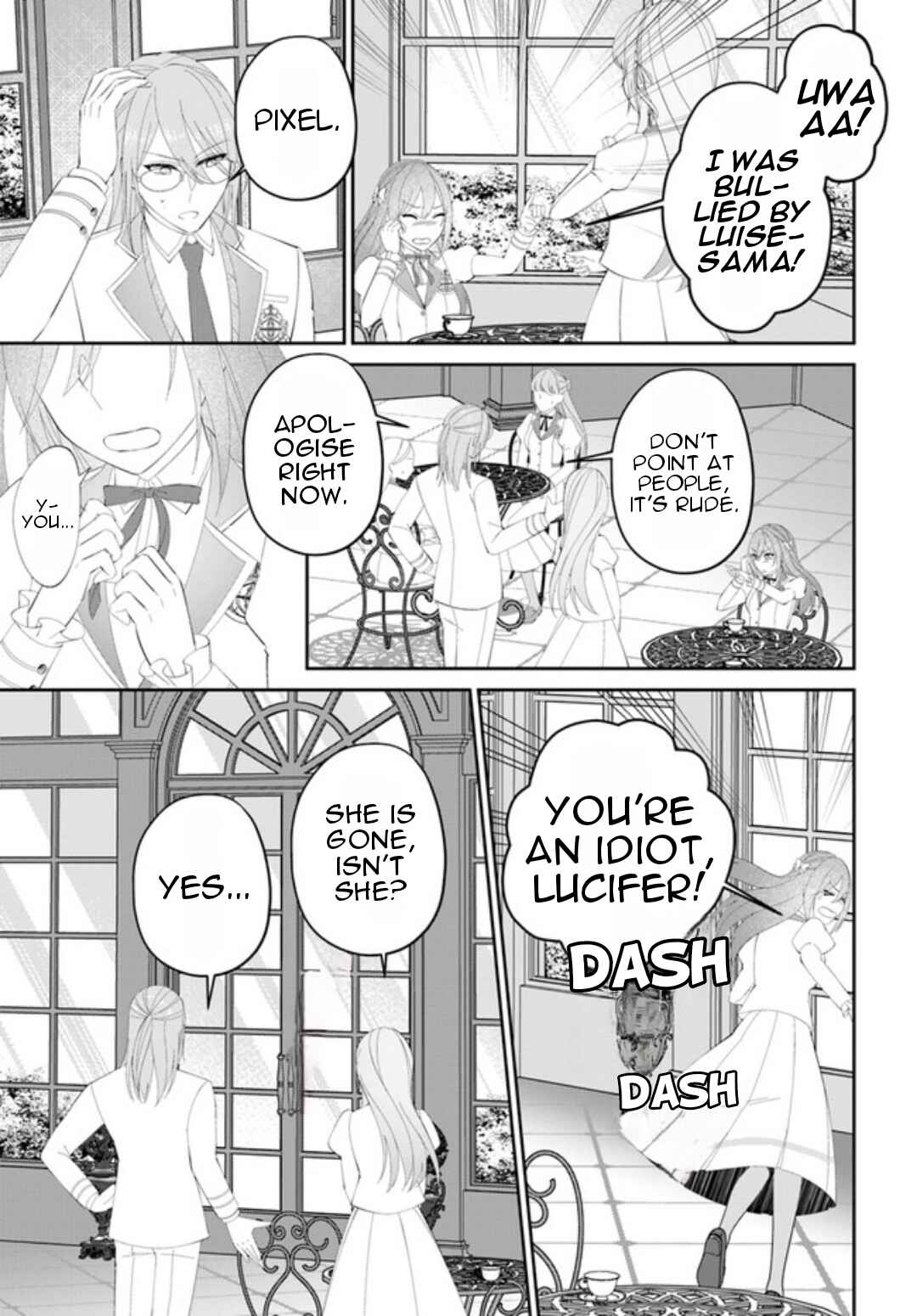 Page 8 Chapter 5 Watashi no Ue ni Ukabu Akuyaki Reijou (Hametsu suru) tte Nandeshou ka?
