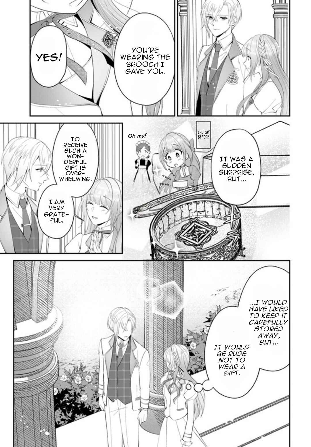 Page 4 Chapter 2.1 Watashi no Ue ni Ukabu Akuyaki Reijou (Hametsu suru) tte Nandeshou ka?