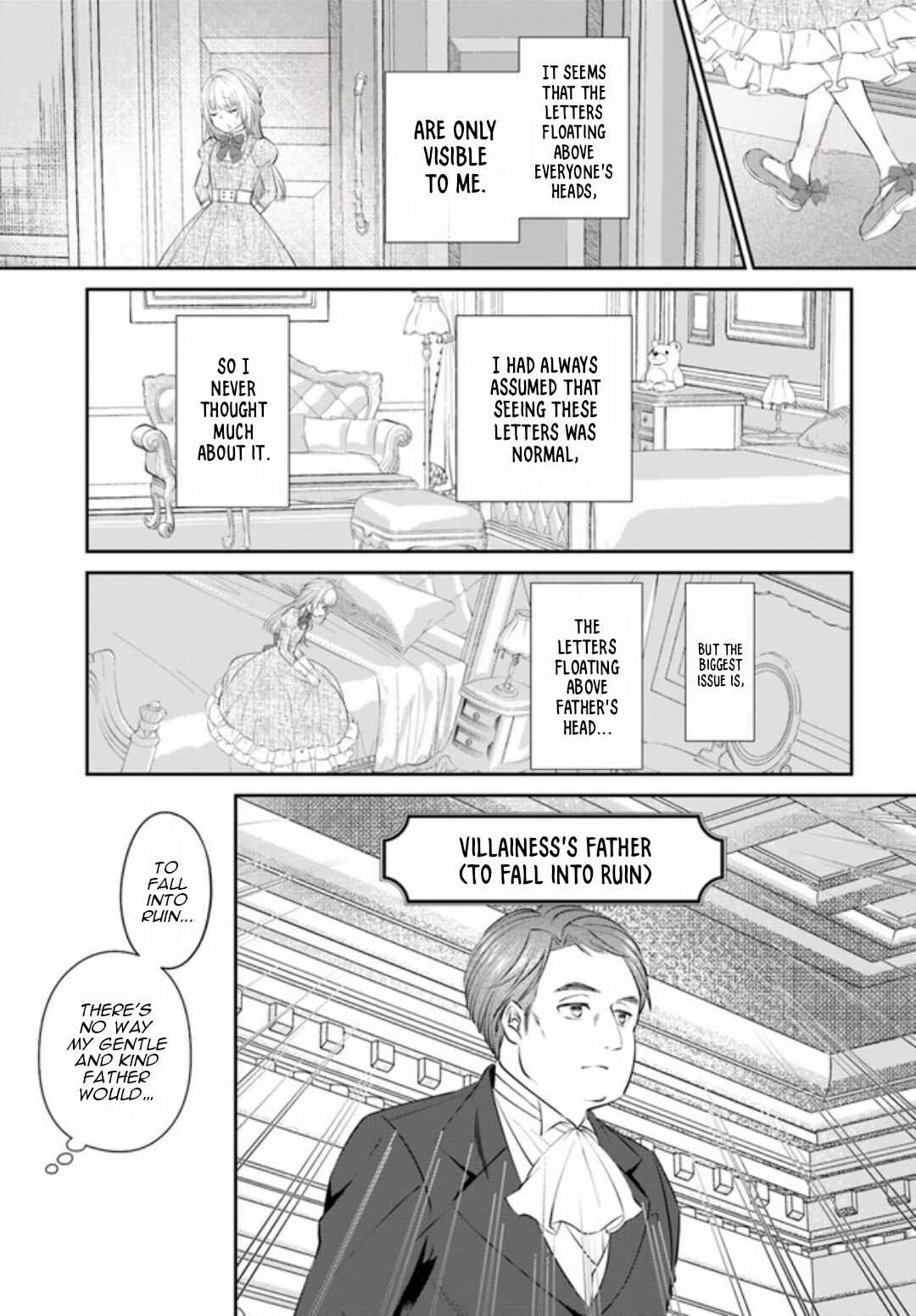 Page 10 Chapter 1.1 Watashi no Ue ni Ukabu Akuyaki Reijou (Hametsu suru) tte Nandeshou ka?