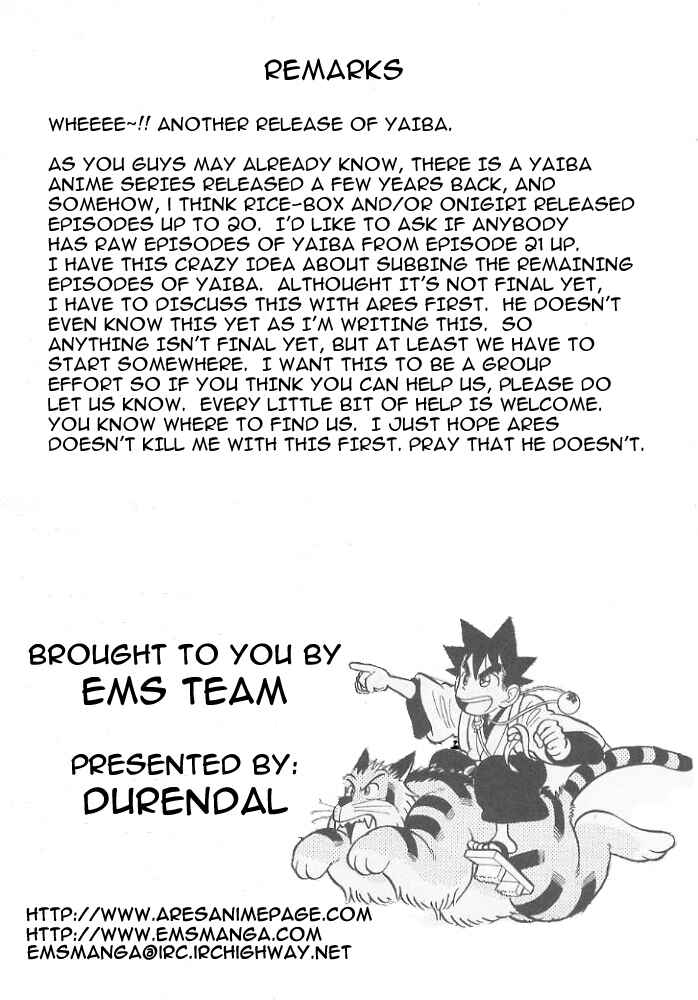 Page 22 Chapter 70 Yaiba!