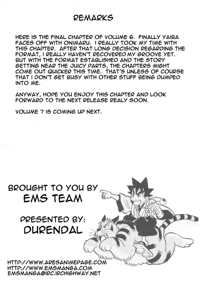 Page 21 Chapter 59 Yaiba!