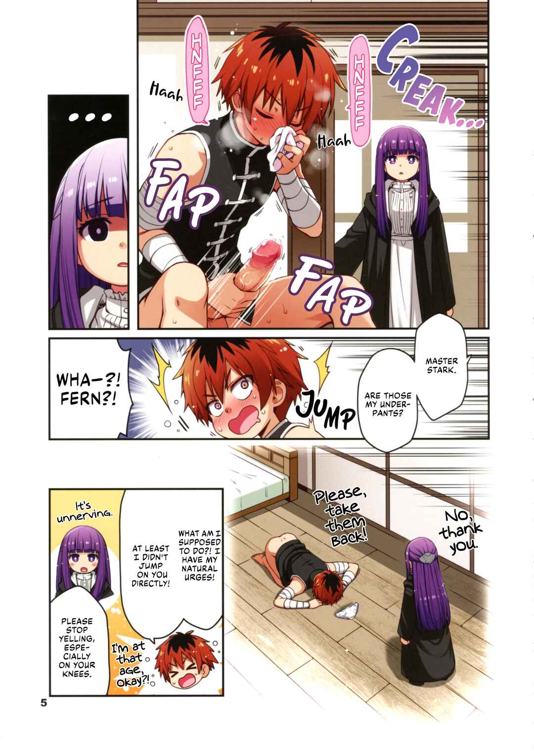 Page 4 Chapter Unknown_9922 Frieren: Beyond Journey’s End - Zero★Tact! Boy & Girl (Doujinshi)