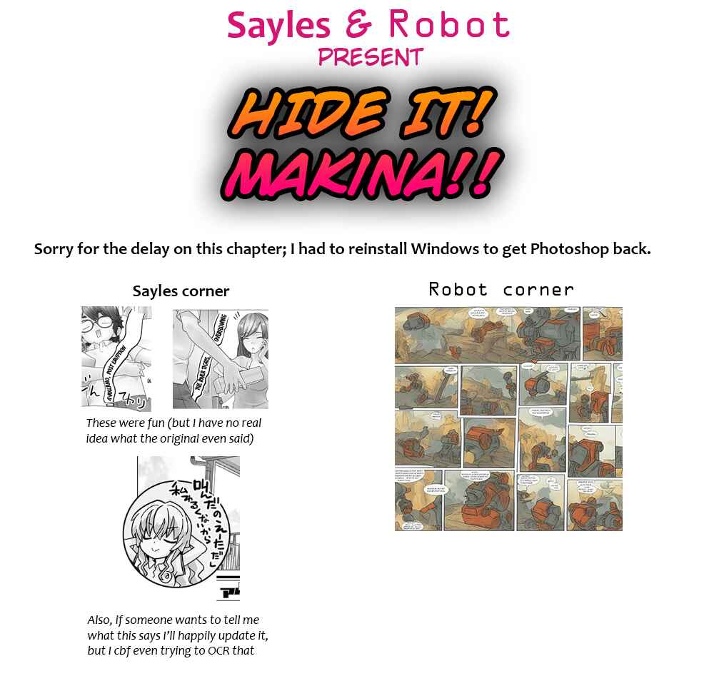 Page 25 Chapter 3 Kakushite! Makina-san!!