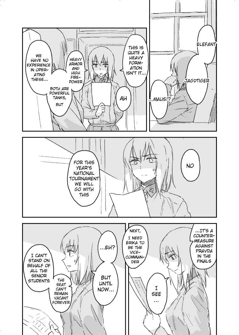 Page 10 Chapter Unknown_2578 Girls und Panzer - Kurogane no Hana Part 2 (Doujinshi)