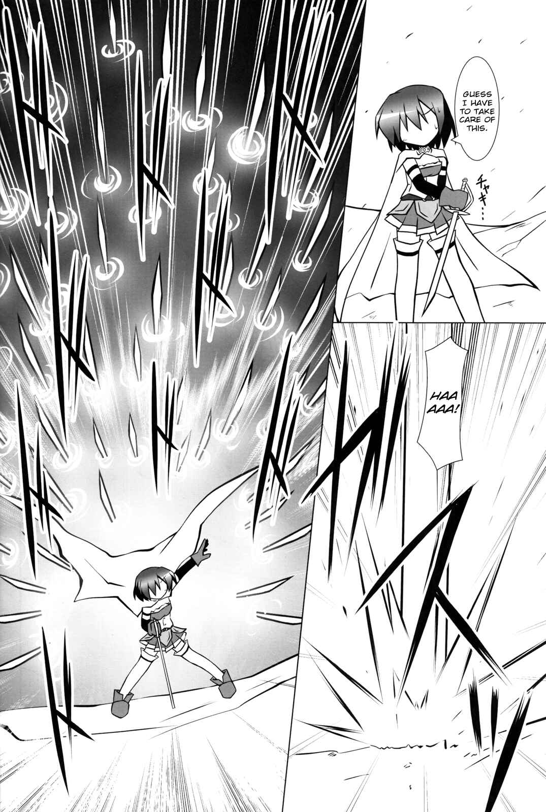 Page 6 Chapter Unknown_25d6 Mahou Shoujo Madoka★Magica - Sayaka-chan Hyper Battle Fanbook (Doujinshi)