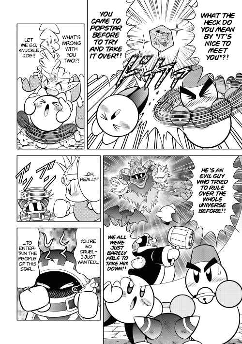 Page 4 Chapter 11 Kirby of the Stars - Ultra Super Pupupu Hero: Here Comes the Pupupu Land Hero!