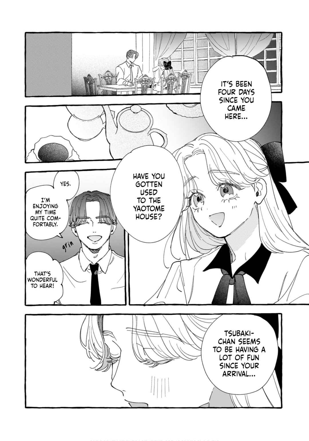 Page 10 Chapter 3 Koi Hajime wa Ochi Yuku Tsubaki no Shita de