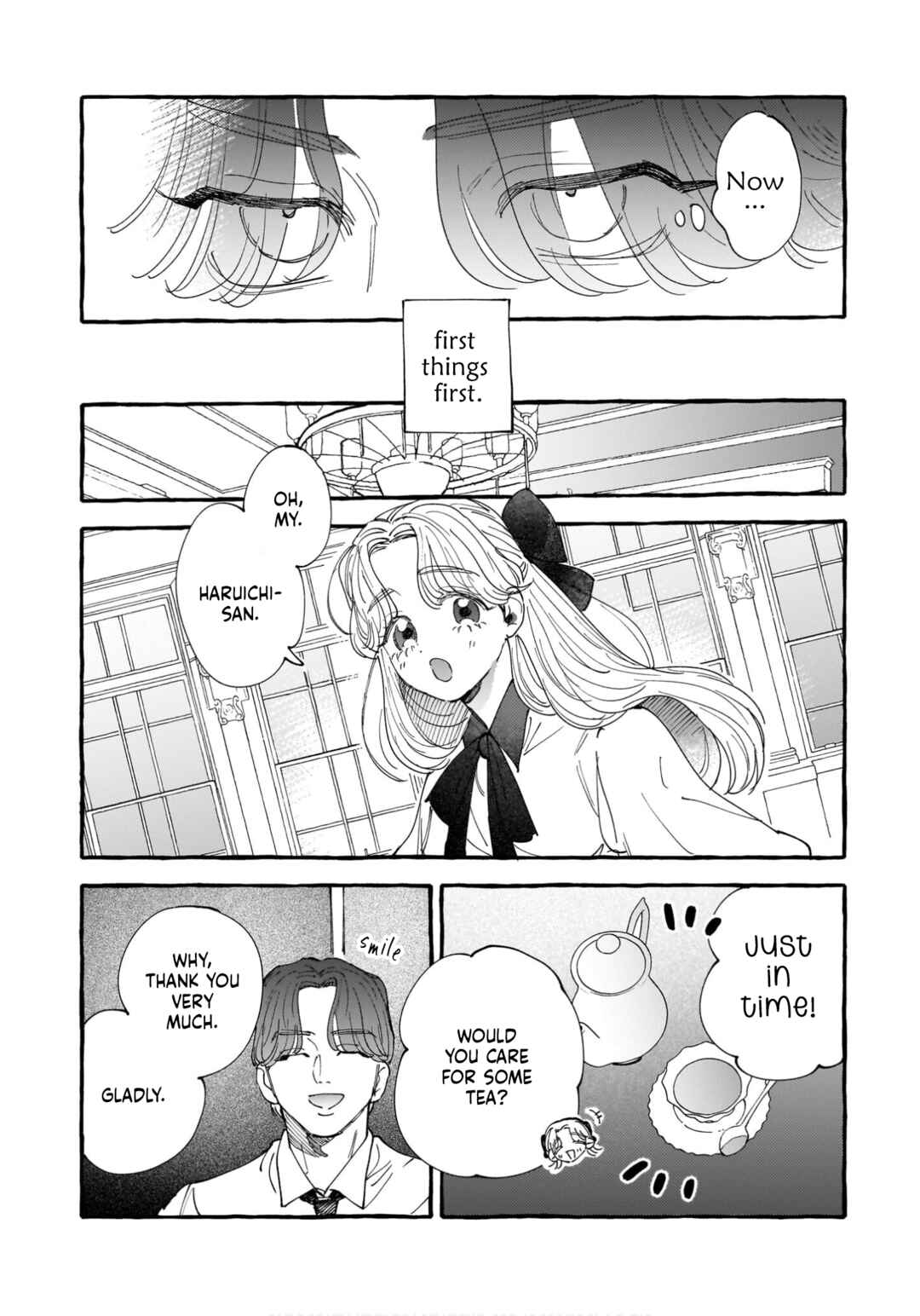 Page 9 Chapter 3 Koi Hajime wa Ochi Yuku Tsubaki no Shita de