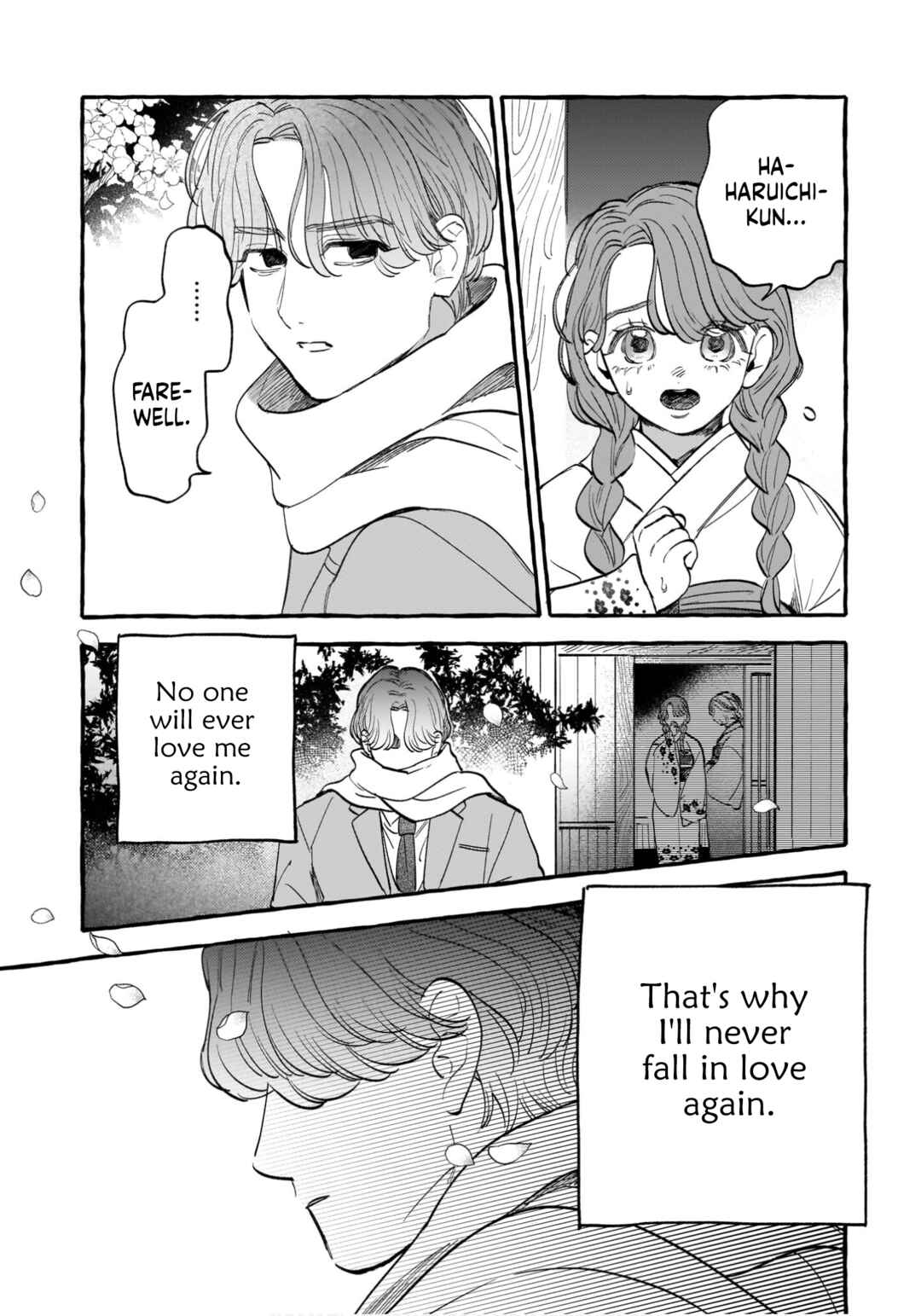 Page 9 Chapter 1 Koi Hajime wa Ochi Yuku Tsubaki no Shita de