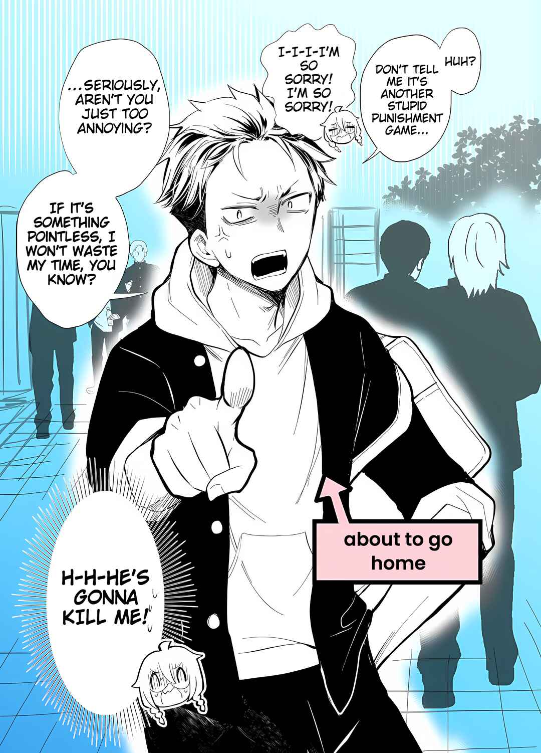 Page 1 Chapter 2 Kinpatsu Yankee to Batsu Game