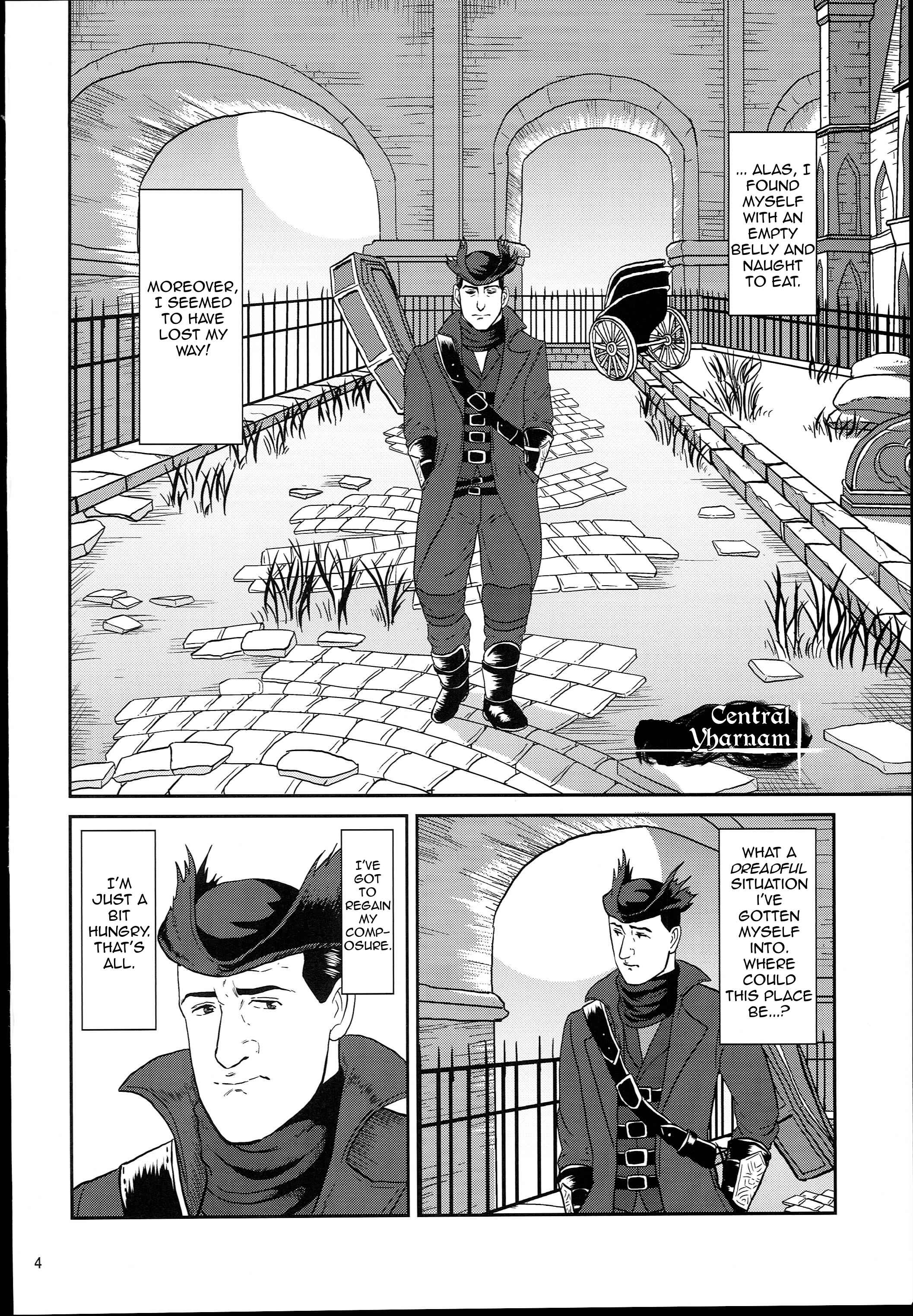 Page 4 Chapter Unknown_60e3 Bloodborne - The Solitary Bloodborne (Doujinshi)