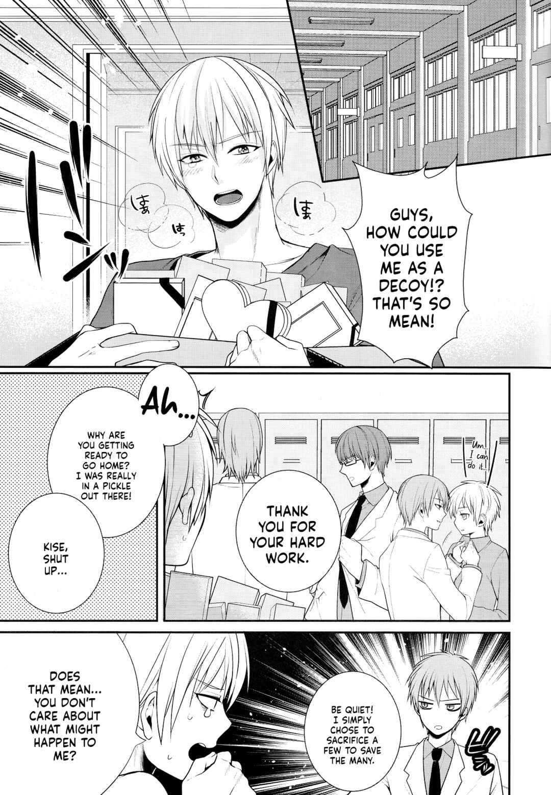 Page 5 Chapter Unknown_549a Kuroko no Basket - Chocolate Panic  (Doujinshi)
