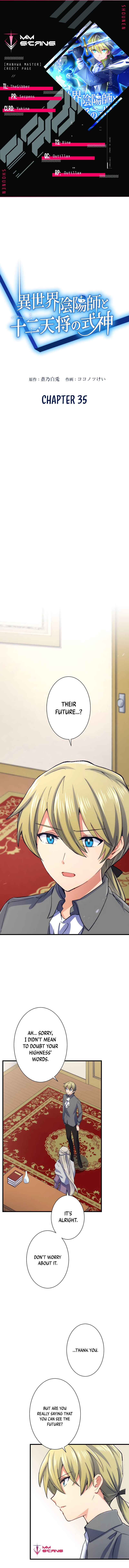 Page 1 Chapter 35 Reincarnated as a Son of an Aristocrat