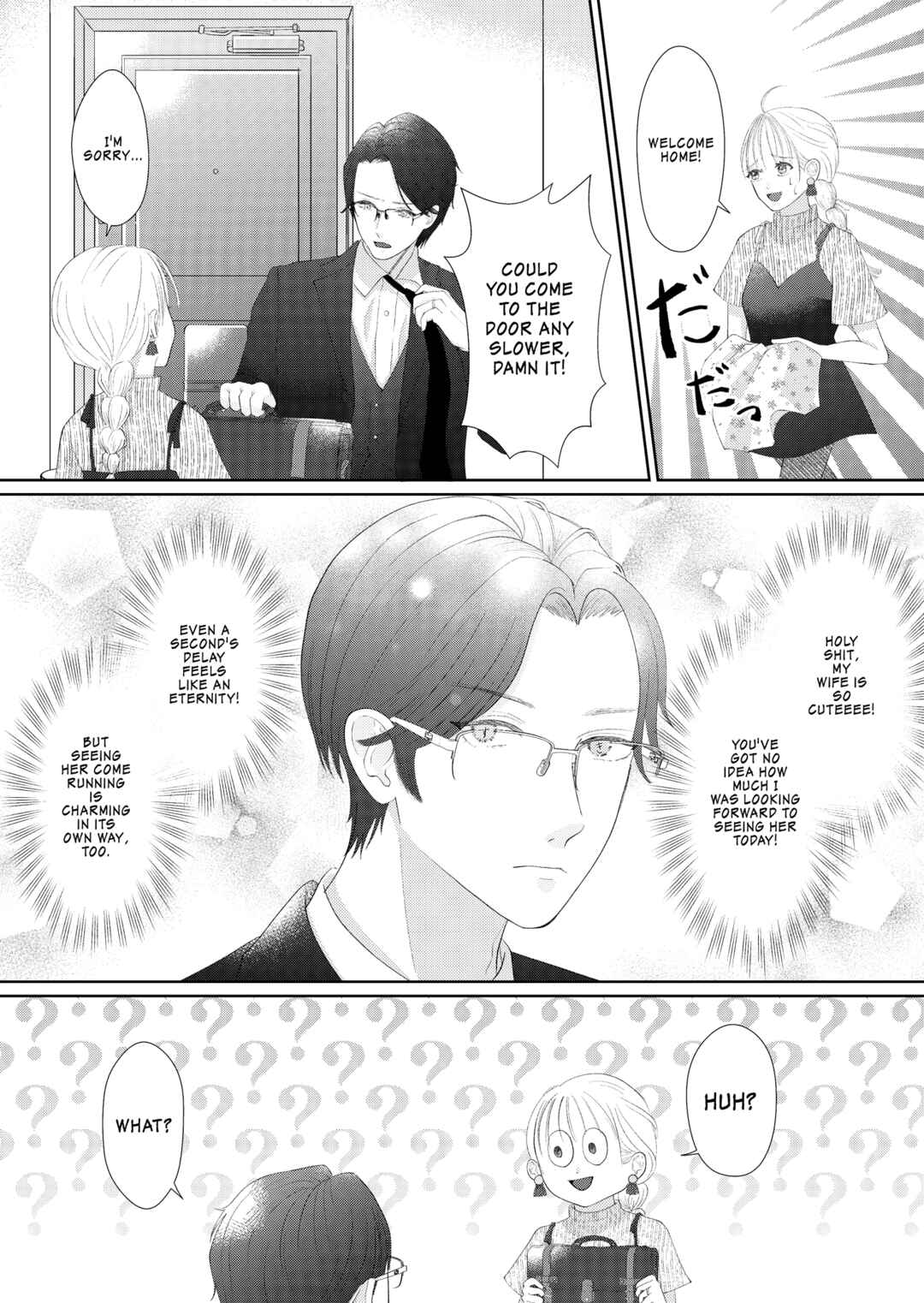 Page 8 Chapter Unknown_7af6 Teishukanpaku da to Omotteita Danna no Kokoro ga Yomeru You ni Nattara, Meccha Dekiai Sareteiru Koto ni Kizuita Hanashi