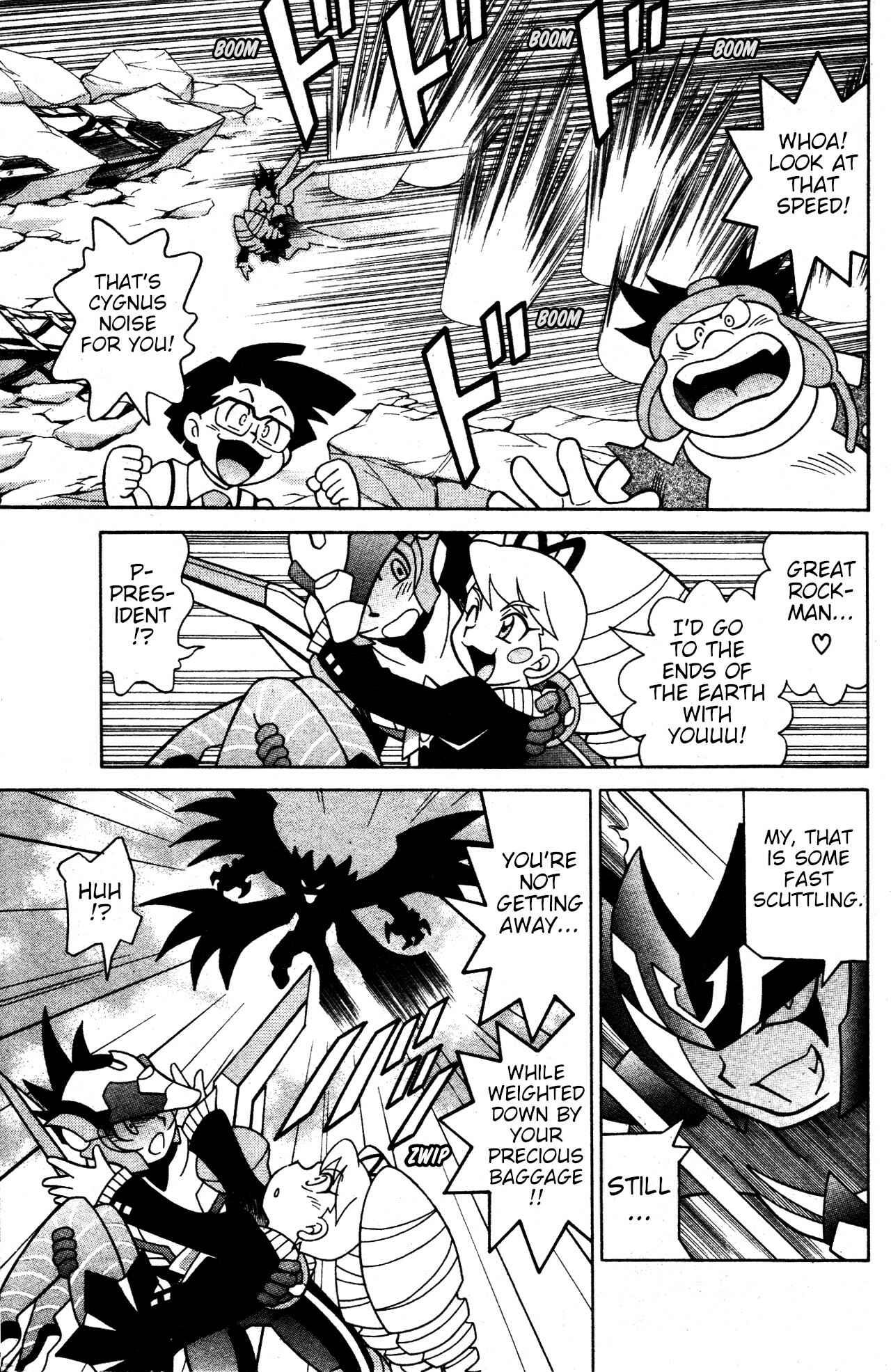 Page 4 Chapter 2 Mega Man Star Force 3