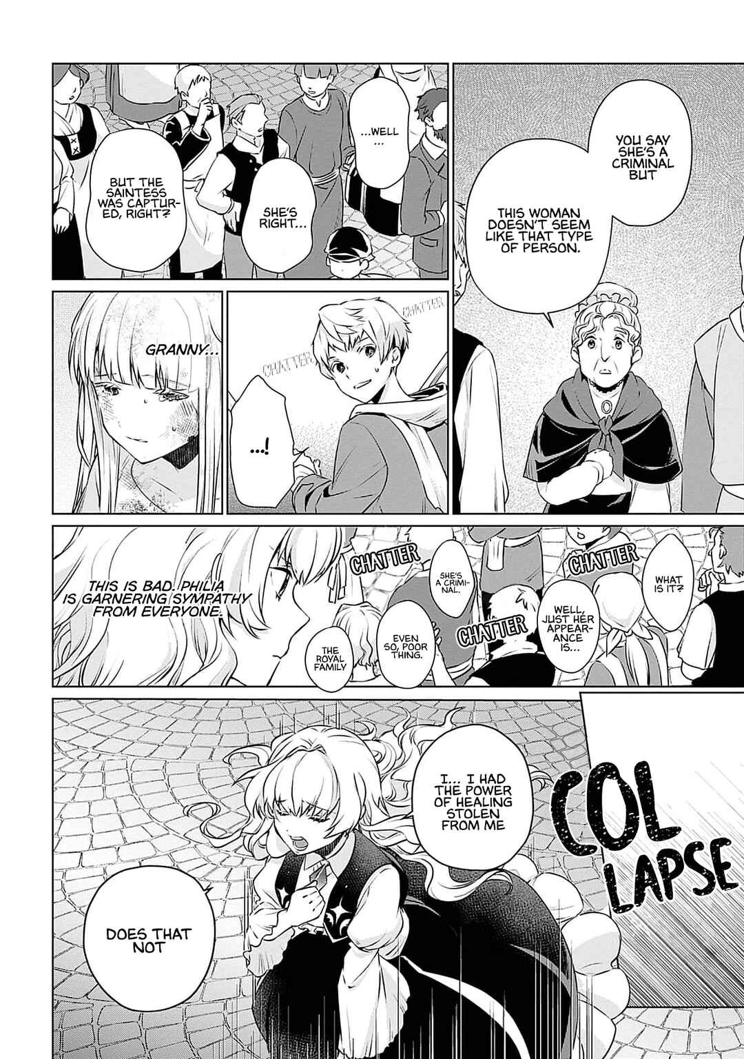 Page 13 Chapter 4 Azamukare Seijo to Shugoryuu no Konyaku
