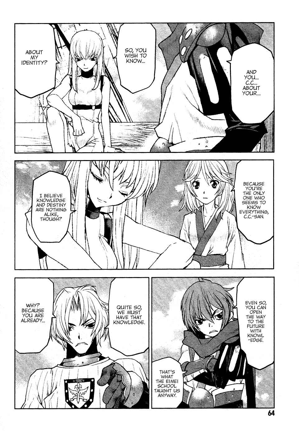 Page 4 Chapter 14 Code Geass: Renya of Darkness