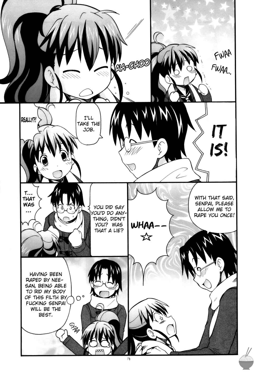 Page 15 Chapter 1 Working!! - Fucking!! (Doujinshi)