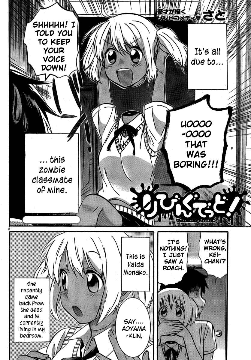 Page 2 Chapter 2 The Living Dead!