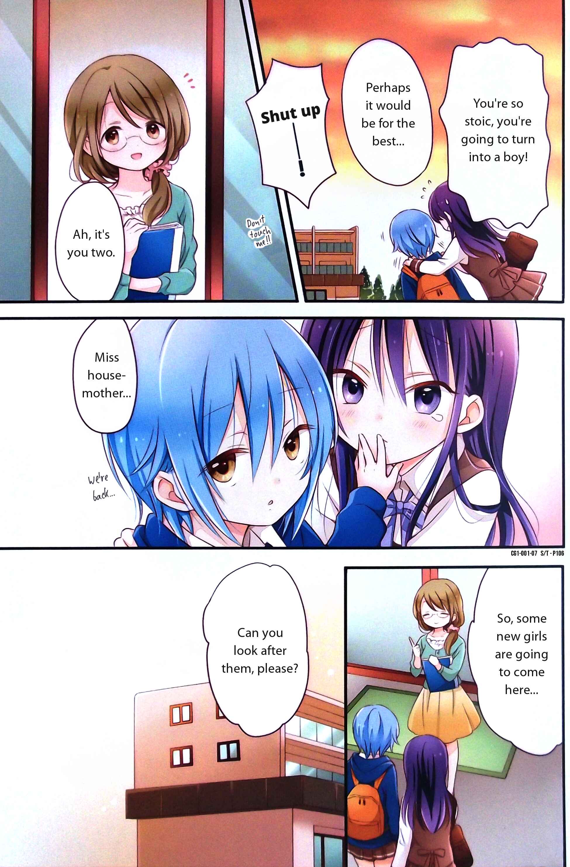 Page 8 Chapter 0 Comic Girls