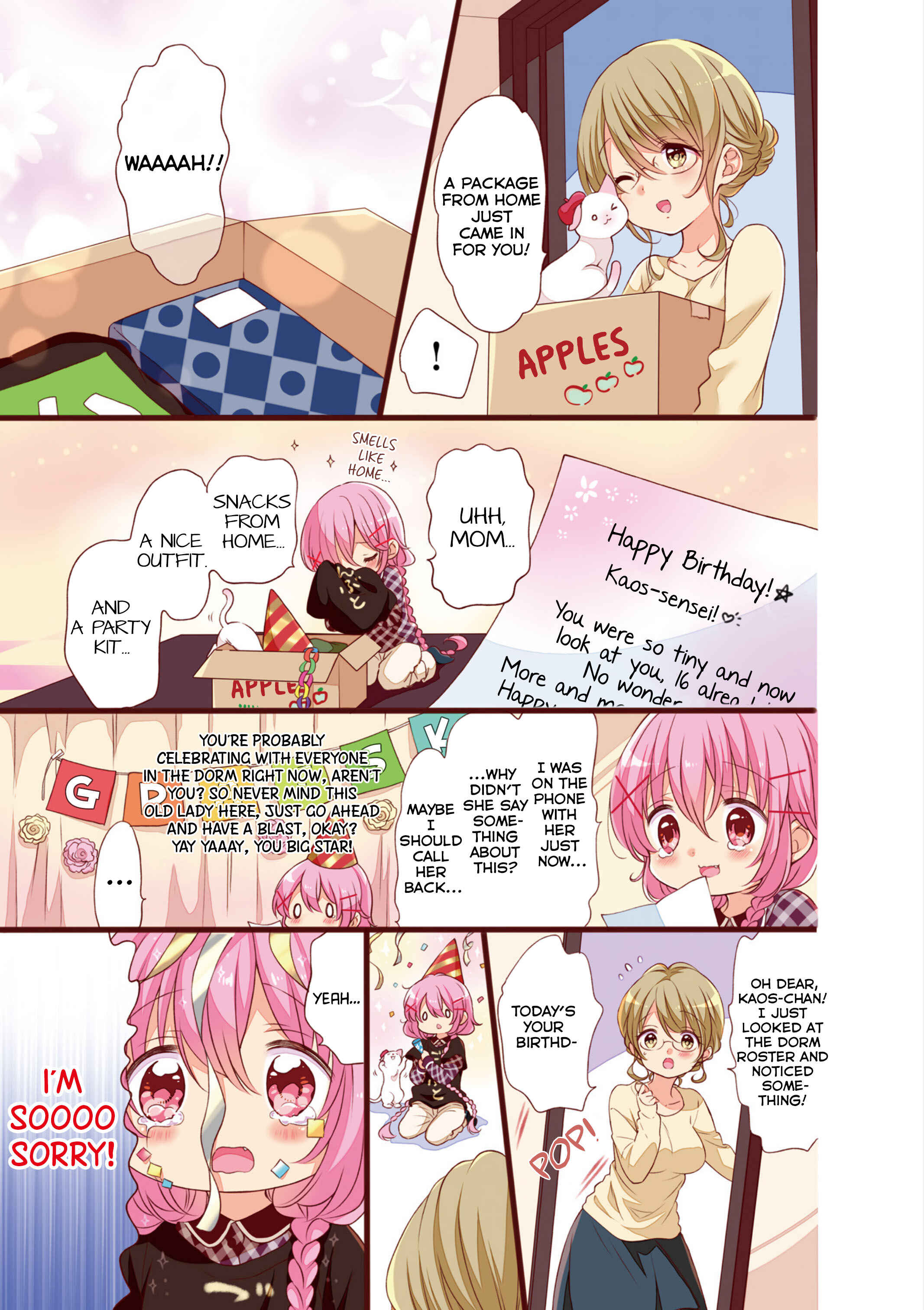 Page 8 Chapter 39.5 Comic Girls