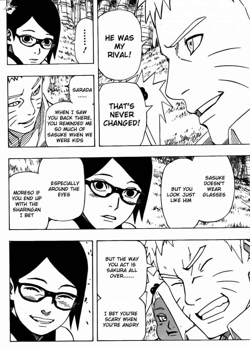 Page 13 Chapter 4 Naruto Gaiden: The Seventh Hokage and the Scarlet Spring