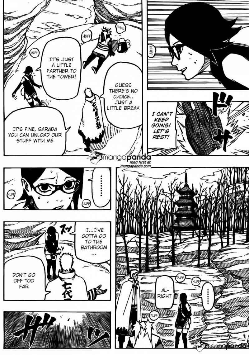 Page 15 Chapter 4 Naruto Gaiden: The Seventh Hokage and the Scarlet Spring