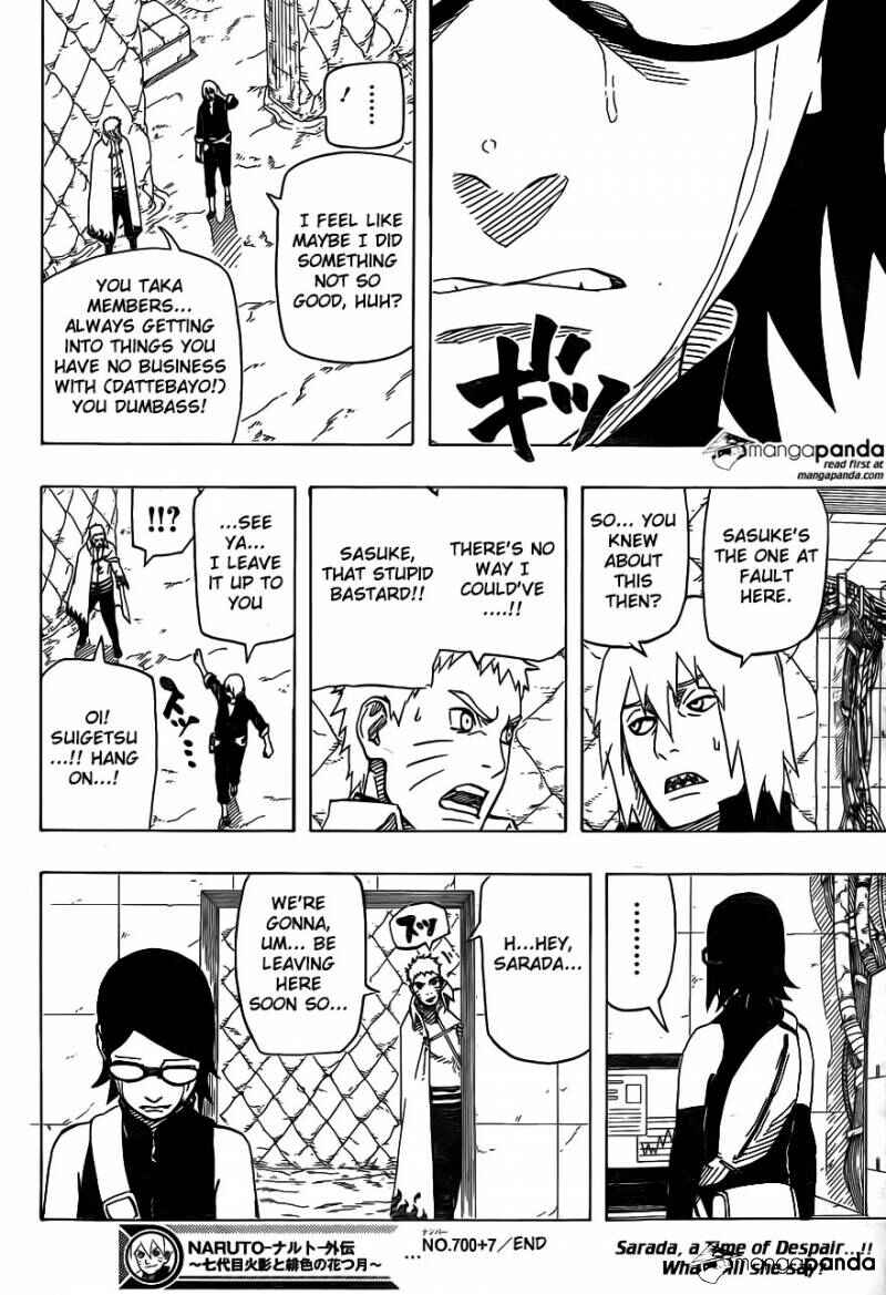 Page 20 Chapter 7 Naruto Gaiden: The Seventh Hokage and the Scarlet Spring