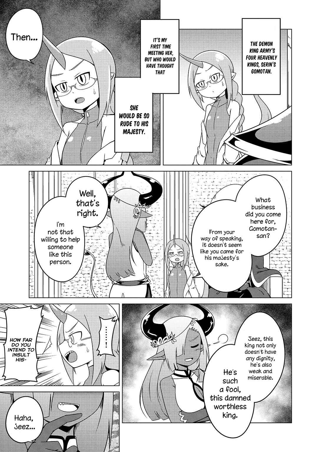 Page 6 Chapter 12 Jisatsushitai Onna Yuusha ni Maou ga Komarasareteimasu!