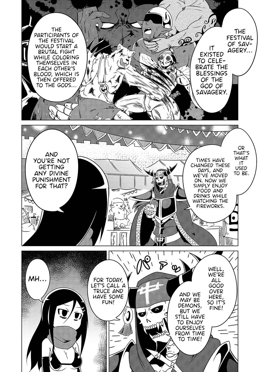 Page 4 Chapter 14 Jisatsushitai Onna Yuusha ni Maou ga Komarasareteimasu!