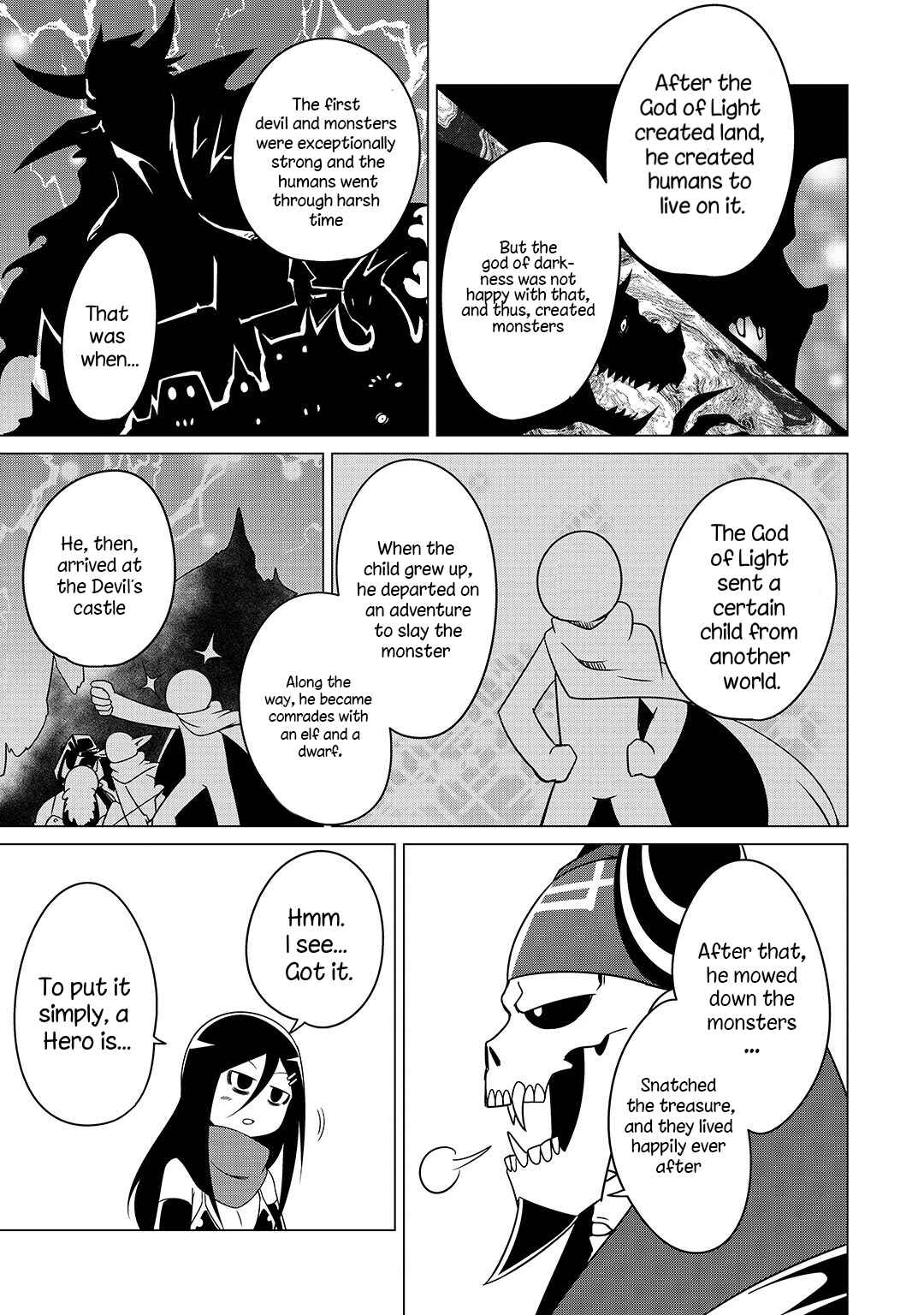 Page 2 Chapter 9.4 Jisatsushitai Onna Yuusha ni Maou ga Komarasareteimasu!