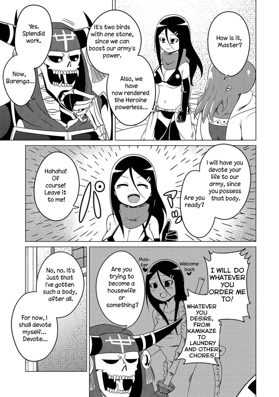 Page 9 Chapter 7 Jisatsushitai Onna Yuusha ni Maou ga Komarasareteimasu!