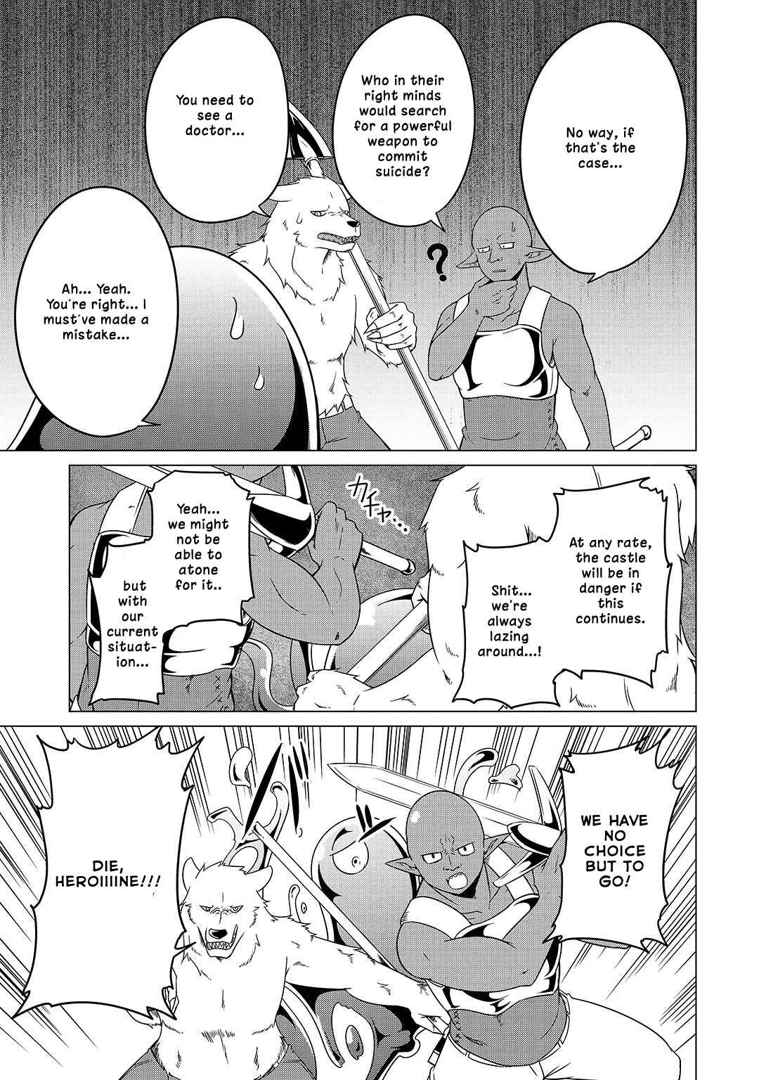 Page 16 Chapter 10 Jisatsushitai Onna Yuusha ni Maou ga Komarasareteimasu!