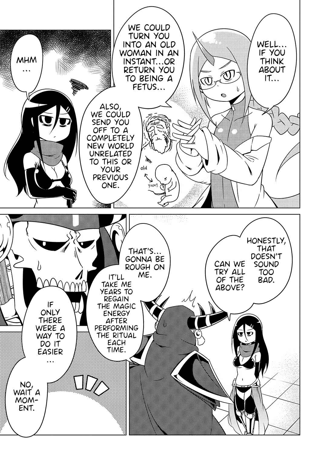 Page 7 Chapter 18 Jisatsushitai Onna Yuusha ni Maou ga Komarasareteimasu!