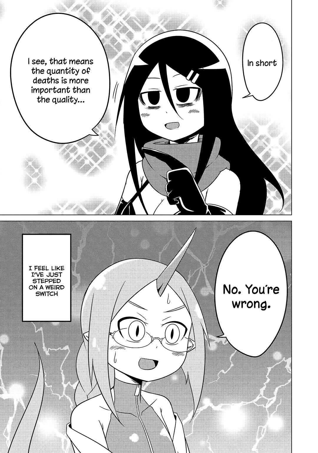 Page 4 Chapter 11 Jisatsushitai Onna Yuusha ni Maou ga Komarasareteimasu!