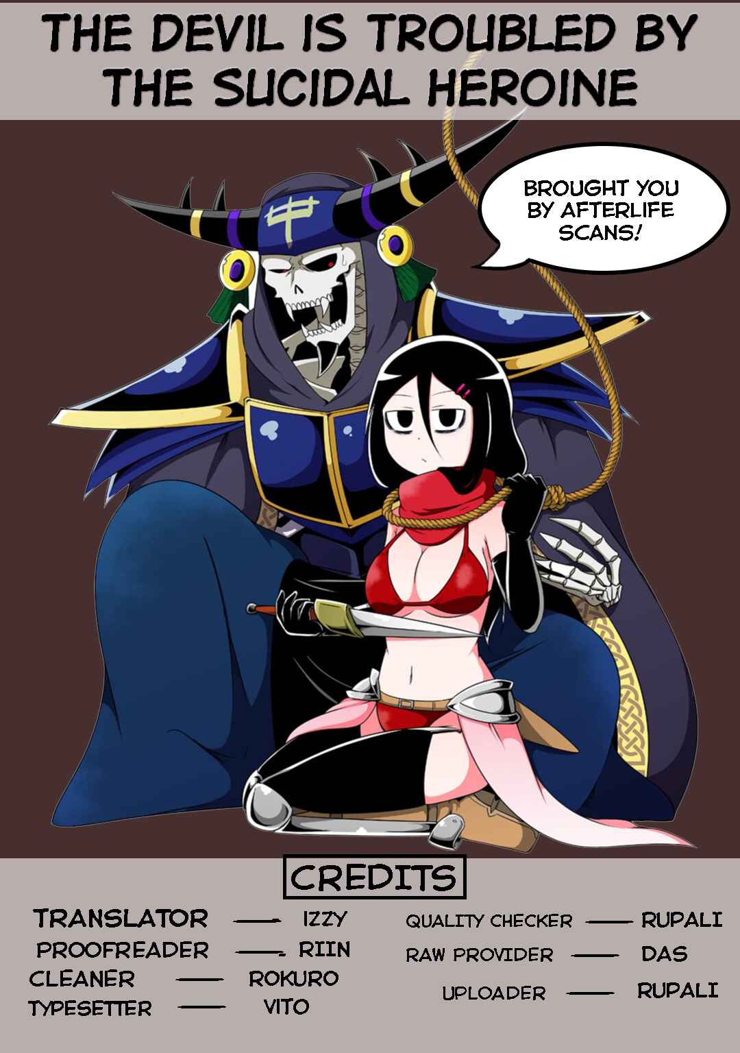 Page 1 Chapter 5 Jisatsushitai Onna Yuusha ni Maou ga Komarasareteimasu!